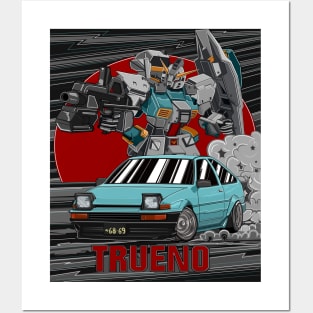 AE86 Robot Edition Posters and Art